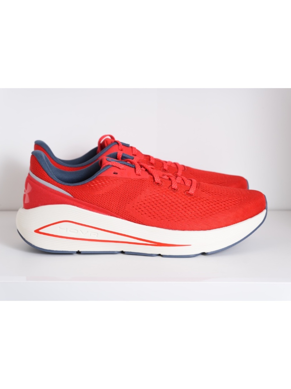 Under Armour UA HOVR Sonic 7 Running Gym Shoes Red 3028002-600 Men’s US 10.5